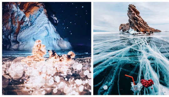 The beauty of cold Baikal: 30 new incredible photos by Kristina Makeeva