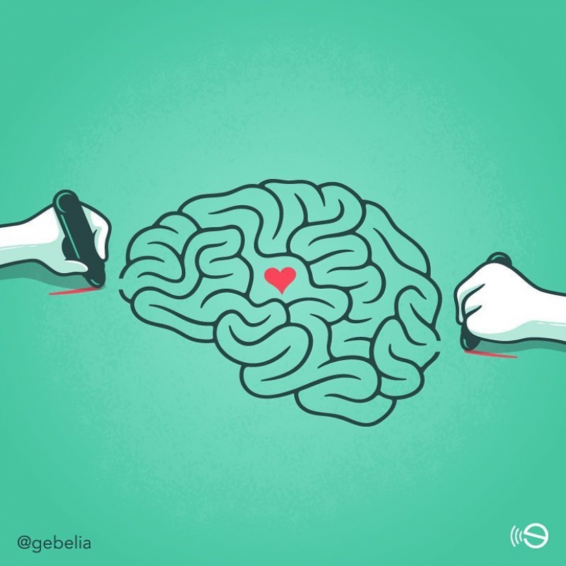 The bitter truth about modern life in the illustrations of Italian