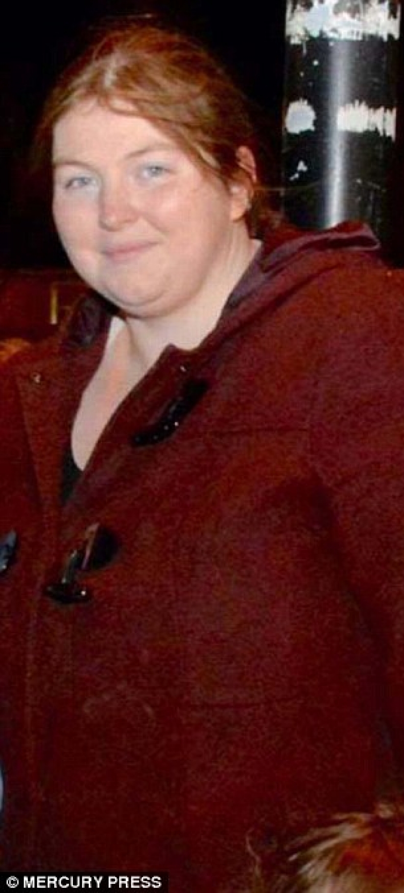 The British lost seven sizes, when he stopped drinking coffee