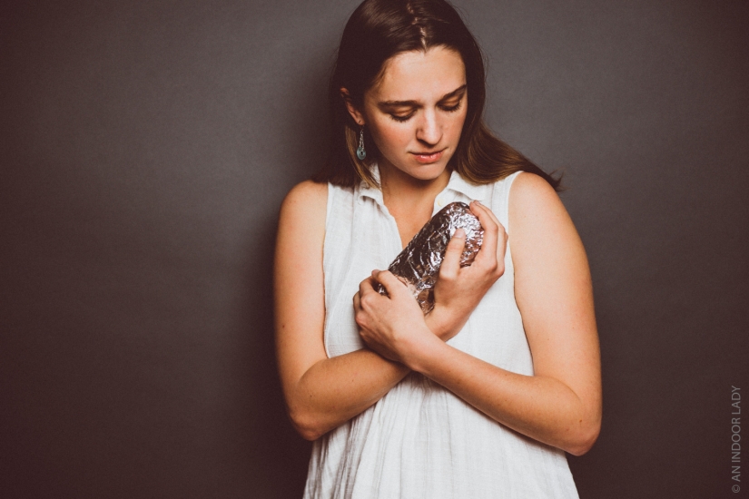 The burrito has replaced these people with a child