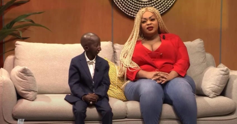 The chosen one of the famous "African Kardashian" turned out to be three times smaller than the bride