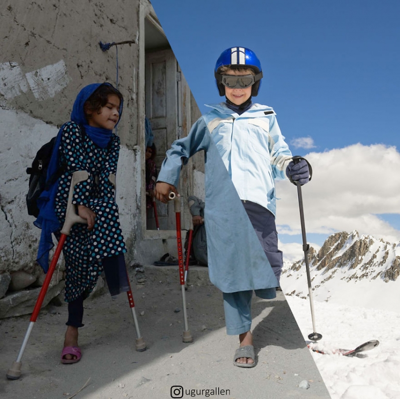 The contrast between the two worlds we live in The contrast between the two worlds we live in