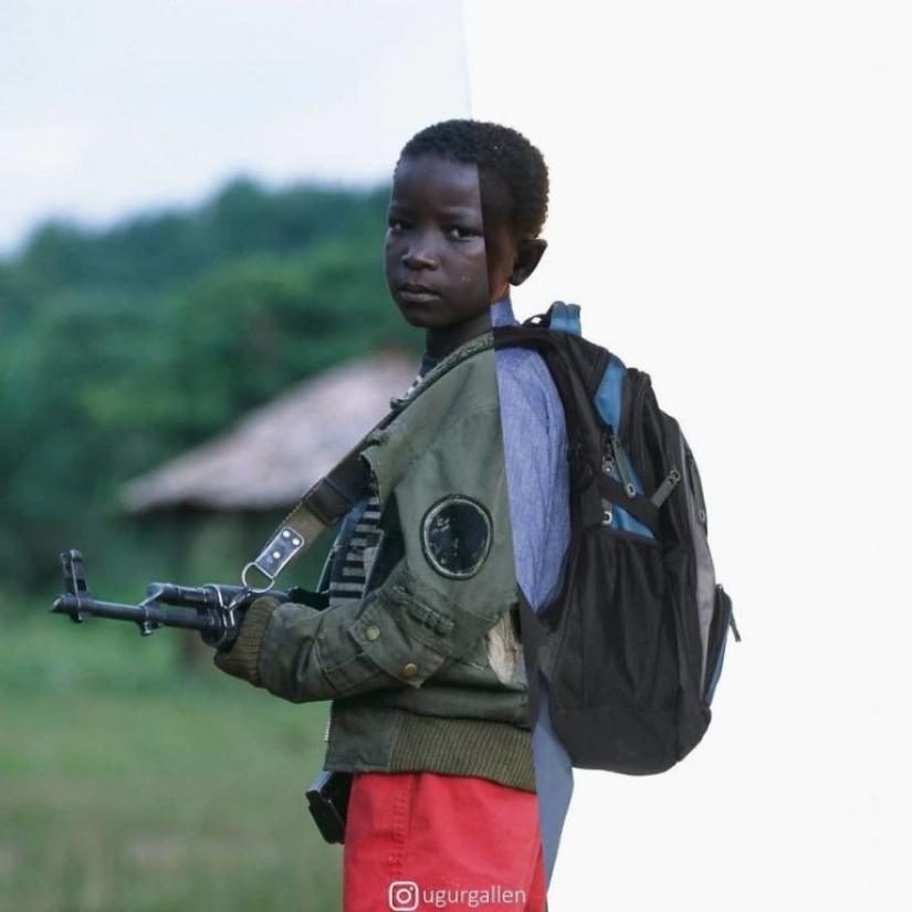 The contrast between the two worlds we live in The contrast between the two worlds we live in