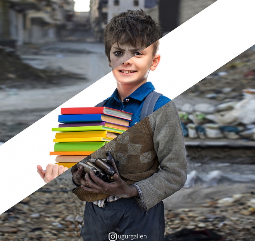 The contrast between the two worlds we live in The contrast between the two worlds we live in