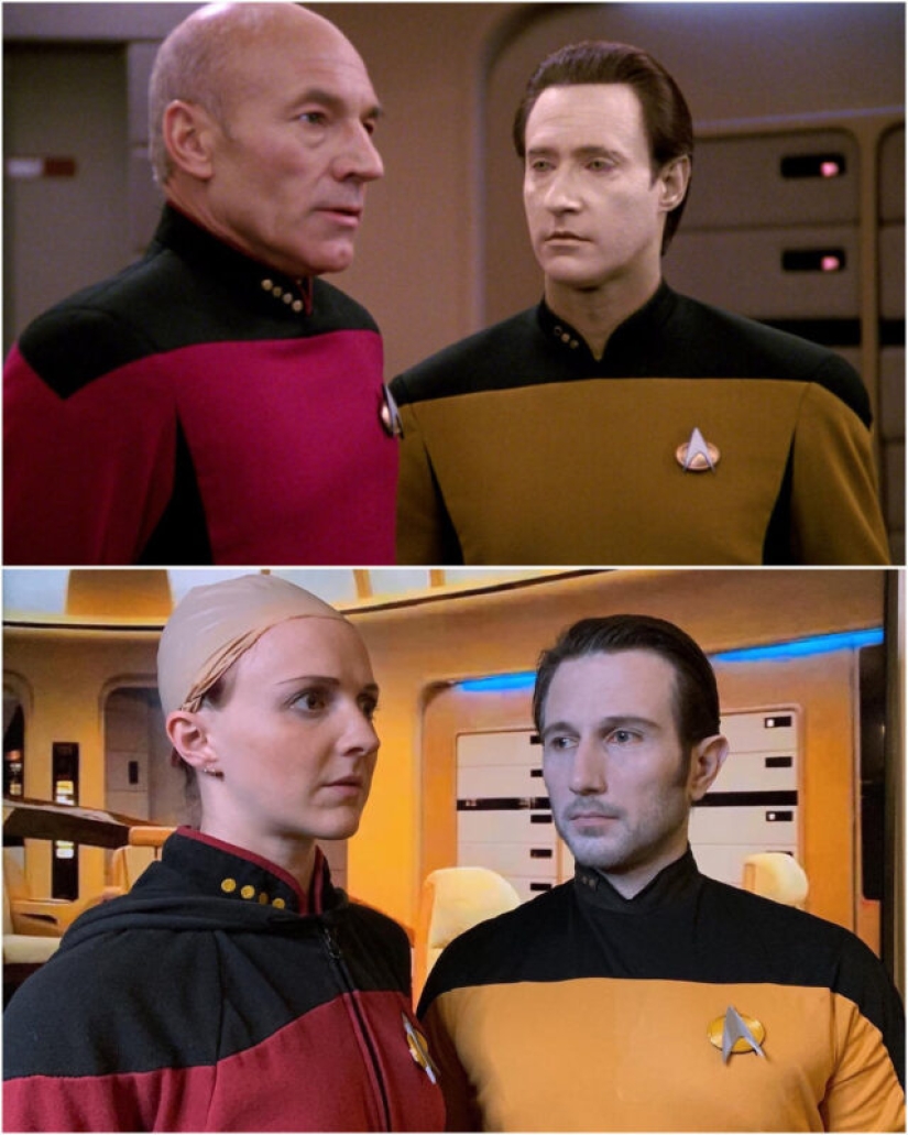 The creative family recreated the famous movie posters in order not to be bored in quarantine The creative family recreated the famous movie posters in order not to be bored in quarantine