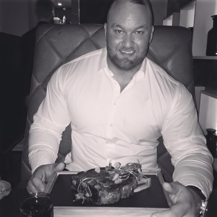 The diet of the strongest man in the world The diet of the strongest man in the world