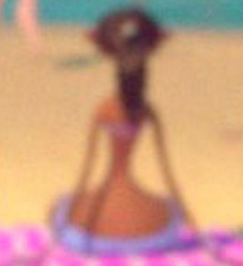 The Disney Studio was accused of imposing unrealistic standards of beauty