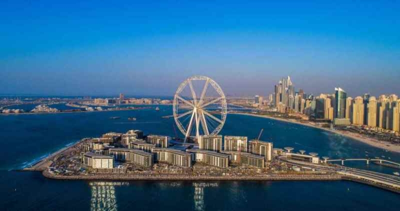 The Eye of Dubai, the world's largest Ferris wheel, has opened in the UAE The Eye of Dubai, the world's largest Ferris wheel, has opened in the UAE