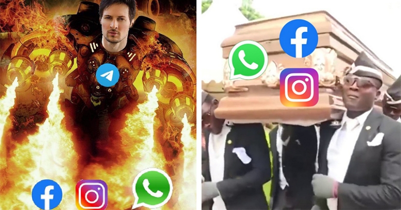 The failure of Facebook turned out to be in the hands of Pavel Durov and gave rise to new memes