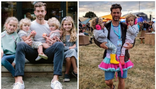 The father of four daughters reveals the realities of his difficult life The father of four daughters reveals the realities of his difficult life