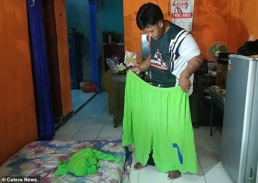 The fattest boy in the world lost beyond recognition: so it now looks