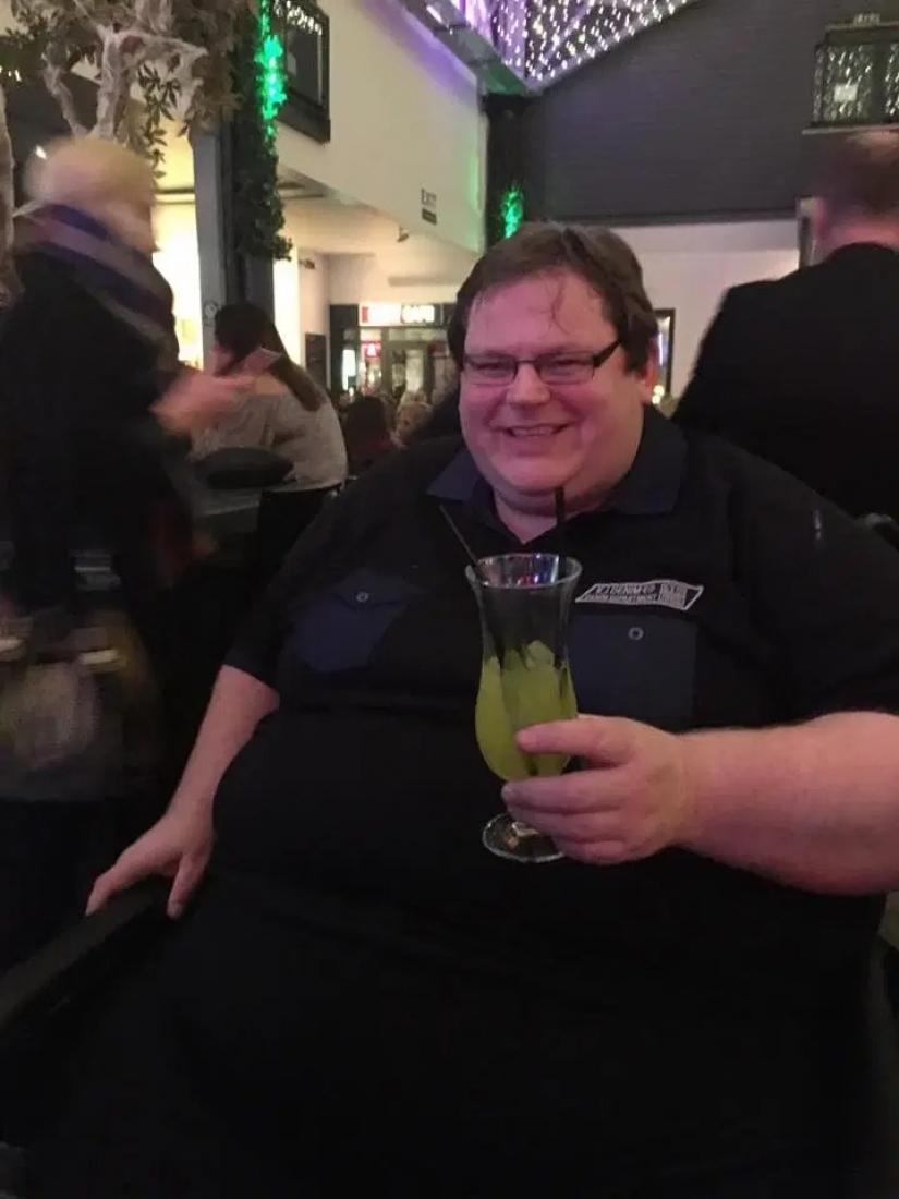 The fattest Briton lost 270 kg because he was afraid to crush his wife in bed The fattest Briton lost 270 kg because he was afraid to crush his wife in bed