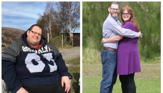 The fattest Briton lost 270 kg because he was afraid to crush his wife in bed