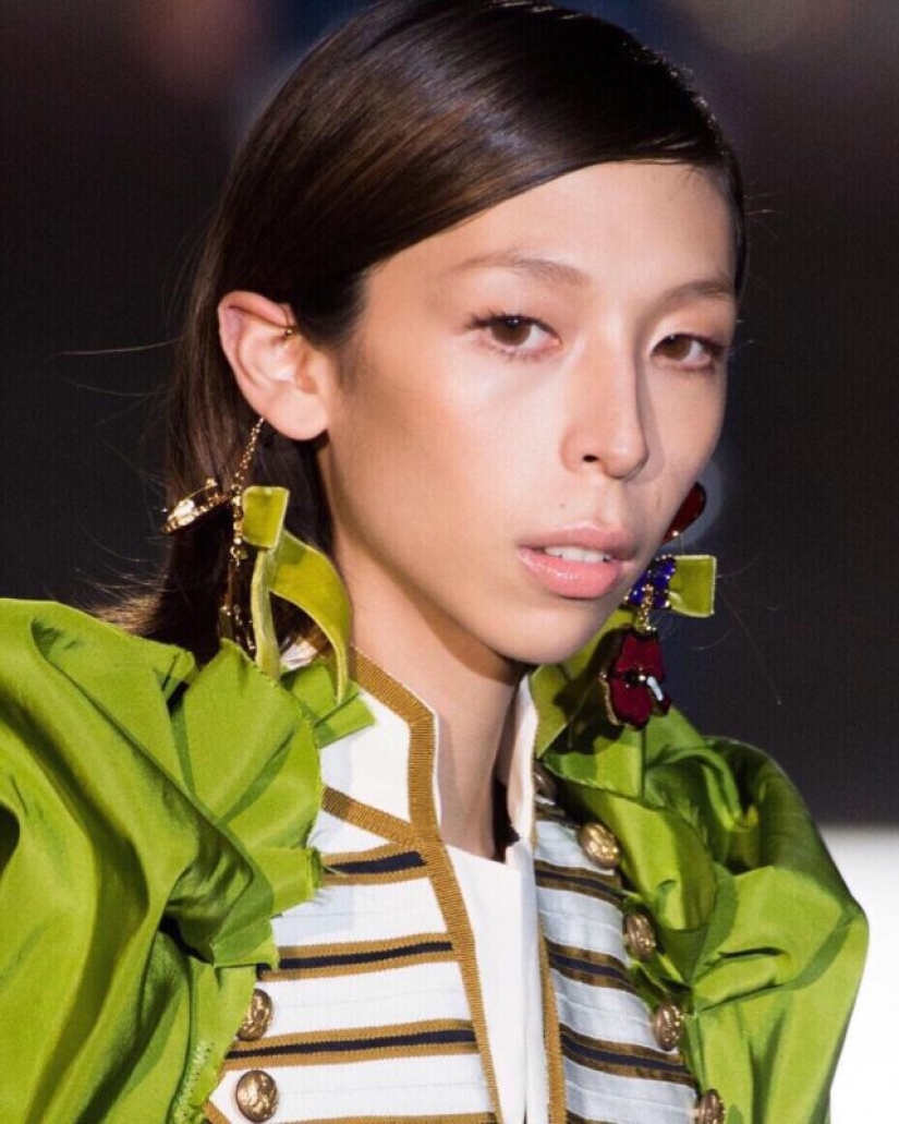 The frightening appearance of the new model of the Chanel fashion house amazed everyone