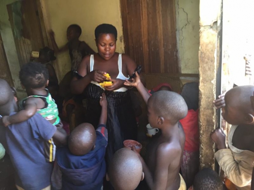 The genius of fertility in Uganda: a 39-year-old single mother she is raising their 38 children The genius of fertility in Uganda: a 39-year-old single mother she is raising their 38 children