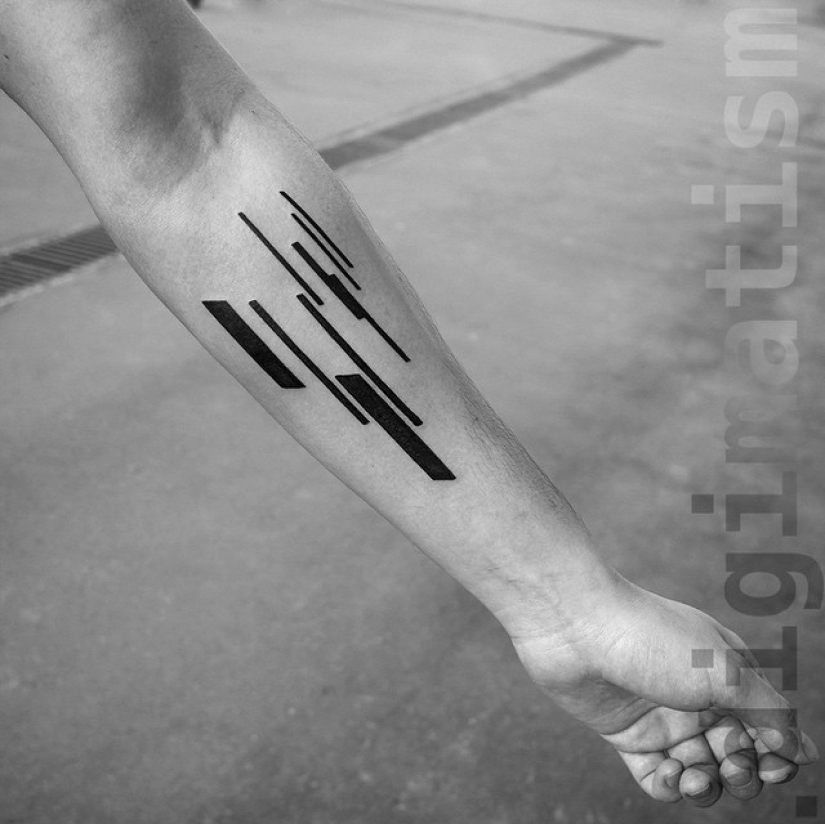 The genius of pure simplicity: Tattoo based on paintings by Malevich from the Moscow master The genius of pure simplicity: Tattoo based on paintings by Malevich from the Moscow master