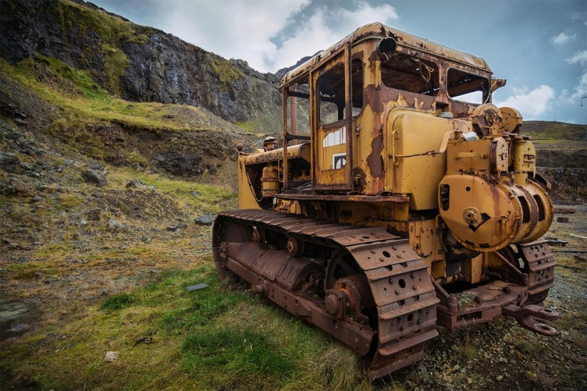 The German spent ten years searching all over Europe for cemeteries of old cars - from tractors to Mercedes