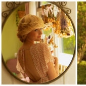 The girl fell in love with the era of the 70s and completely changed her style