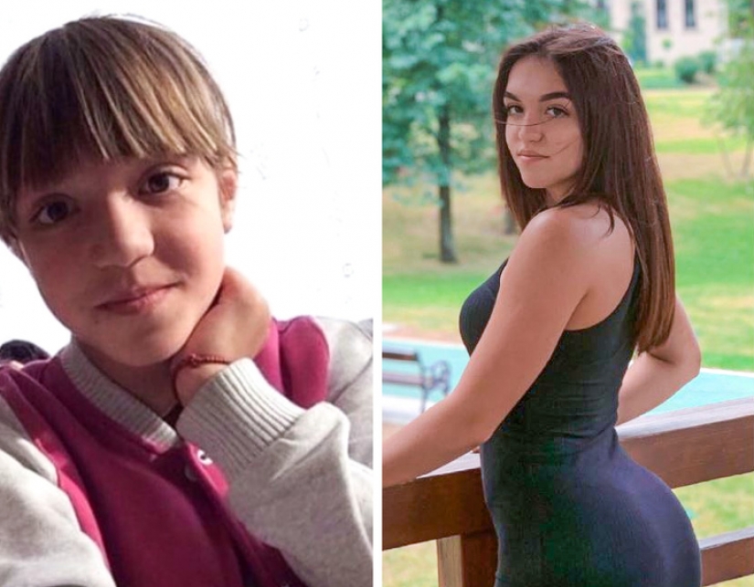 The girls revealed how the appearance can change over the years The girls revealed how the appearance can change over the years