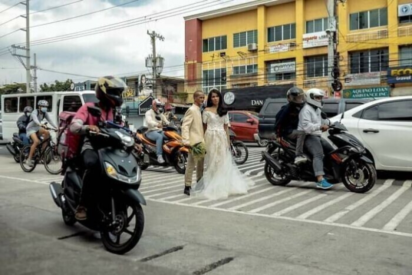 The good people of arranged marriage for the couple of homeless people, who for 24 years together