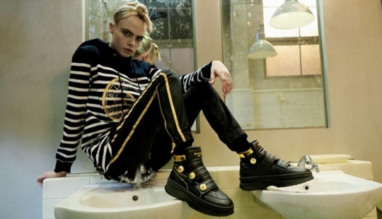 The house that Cara Delevingne built: a tunnel-vagina, a pit with balloons and other follies