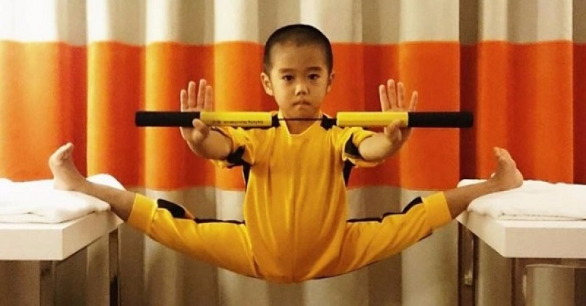 The kid imitated Bruce Lee and became a kung fu legend himself