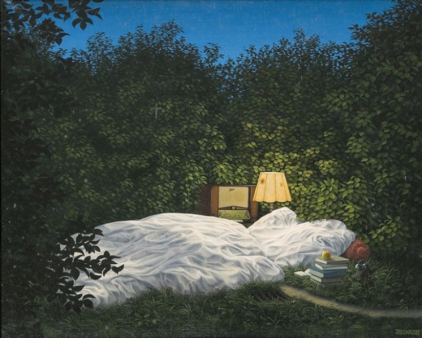 The longer you look, the more you see: The Surreal worlds of Jacek Jerka