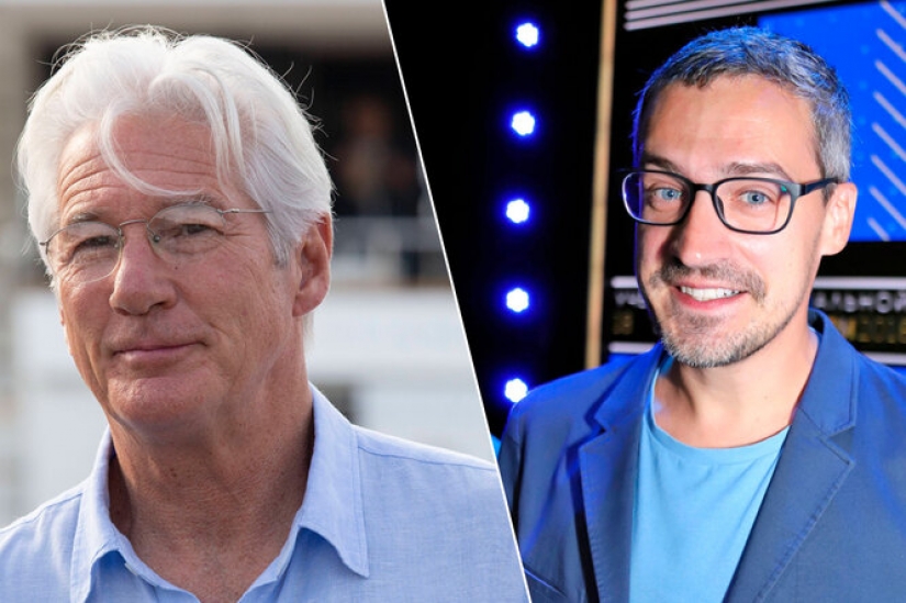 The most beautiful gray-haired actors