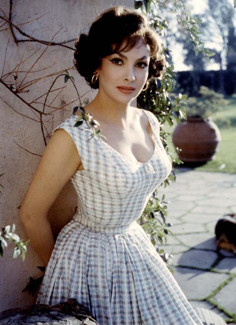 The most beautiful woman of the 1960s, nicknamed the Big Bust - Gina Lollobrigida