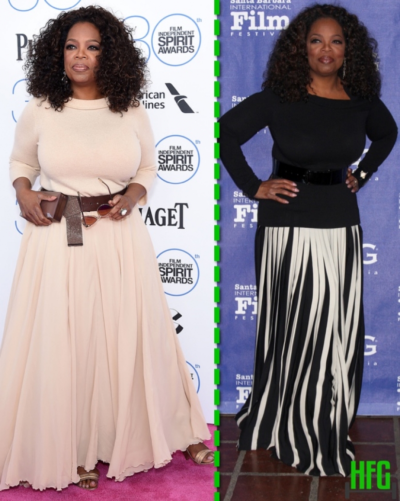 The most impressive weight loss results of the stars