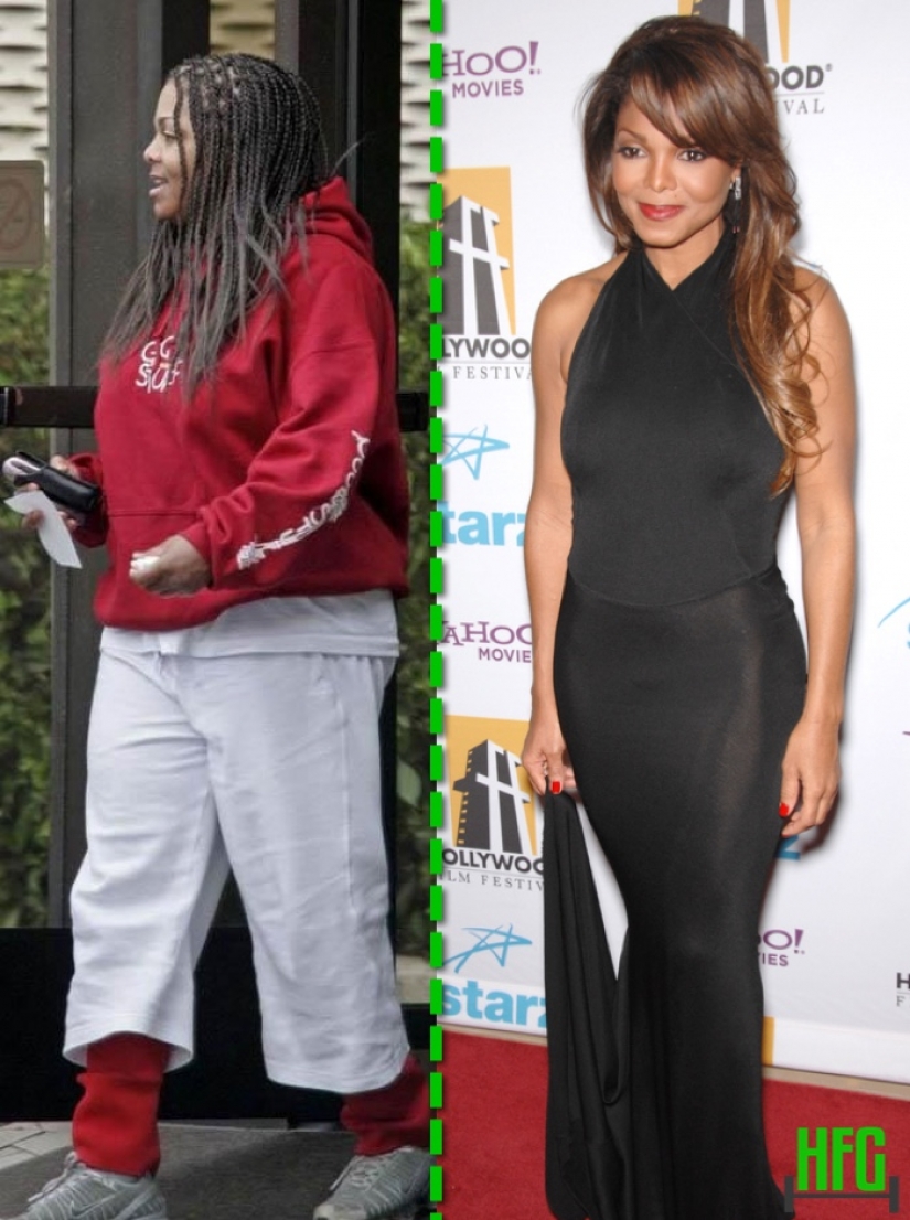 The most impressive weight loss results of the stars