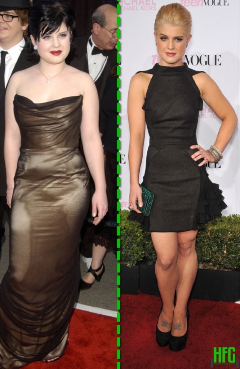 The most impressive weight loss results of the stars