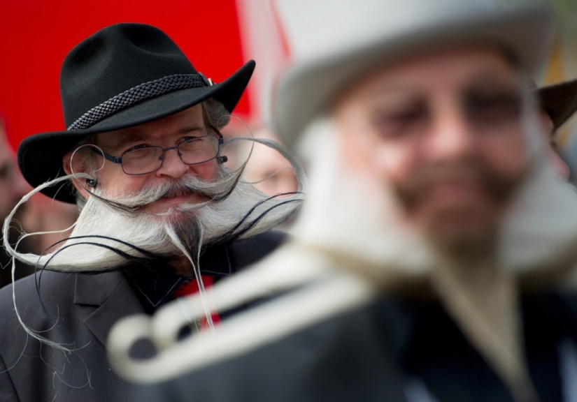 The most mustachioed and bearded The most mustachioed and bearded