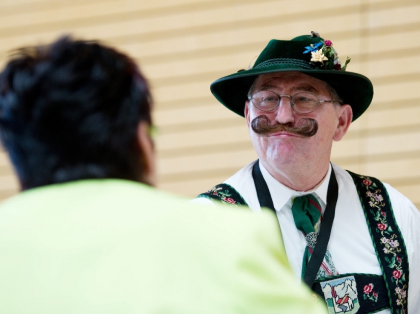 The most mustachioed and bearded The most mustachioed and bearded