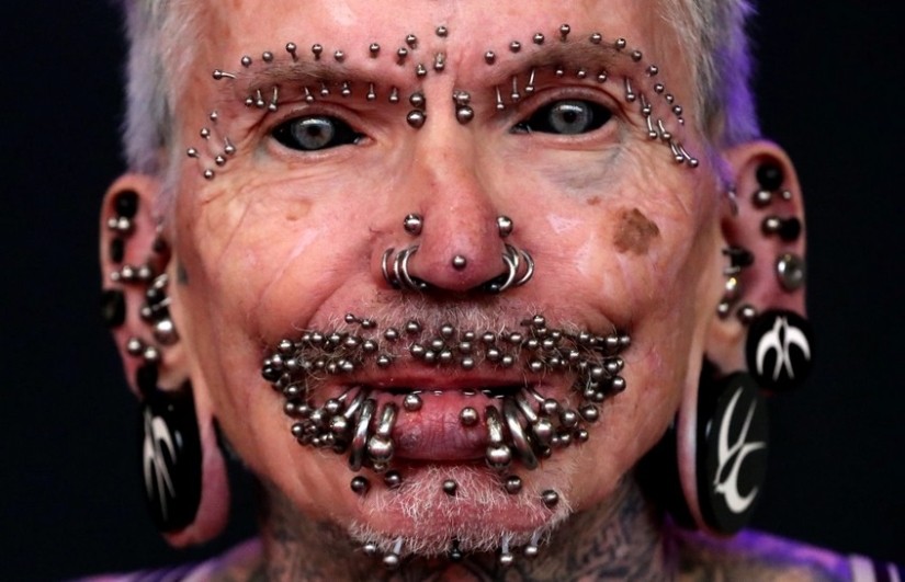 The most pierced man on the planet Rolf Buchholz: "There are 278 pieces of iron in my genitals alone" The most pierced man on the planet Rolf Buchholz: "There are 278 pieces of iron in my genitals alone"