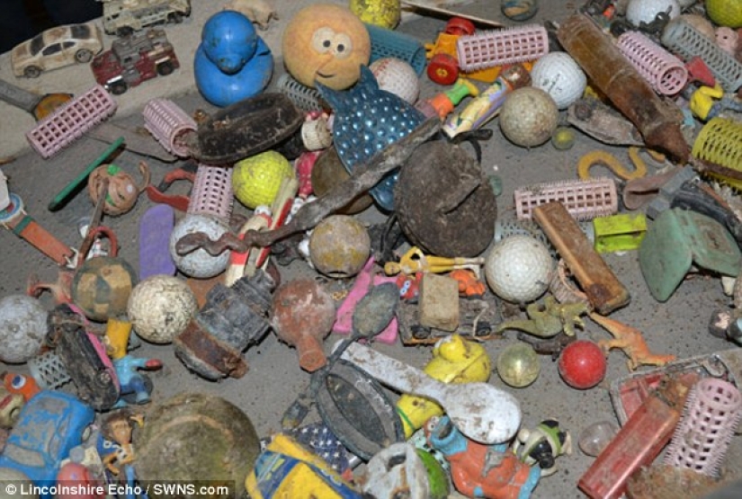 The most unexpected items that are accidentally and not completely flushed into the toilet