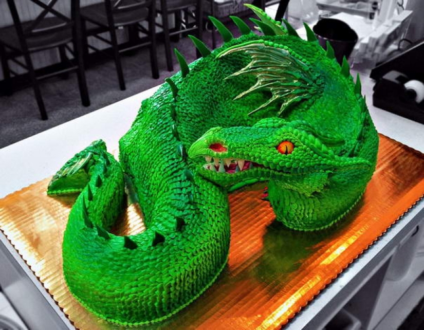 The most unusual cake designs