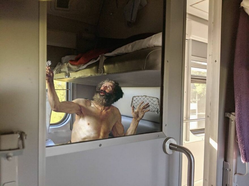 The nymph in the reserved seat and other collages by Alexey Kondakov The nymph in the reserved seat and other collages by Alexey Kondakov