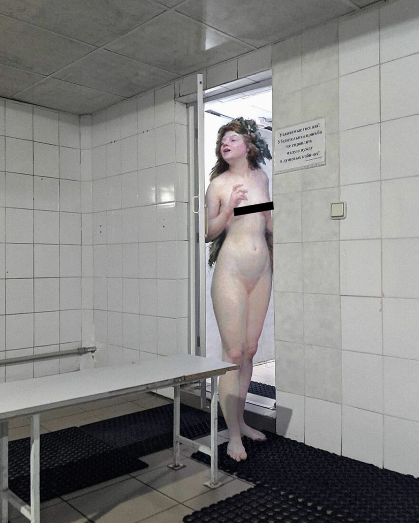 The nymph in the reserved seat and other collages by Alexey Kondakov The nymph in the reserved seat and other collages by Alexey Kondakov