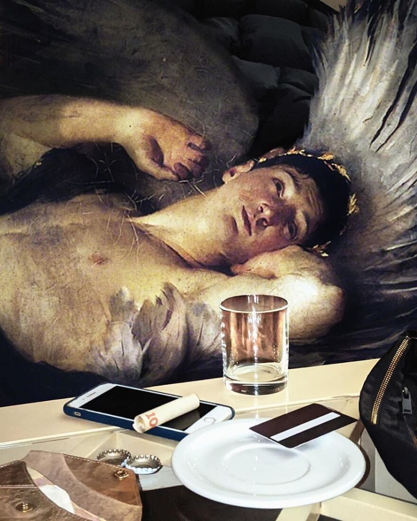 The nymph in the reserved seat and other collages by Alexey Kondakov The nymph in the reserved seat and other collages by Alexey Kondakov