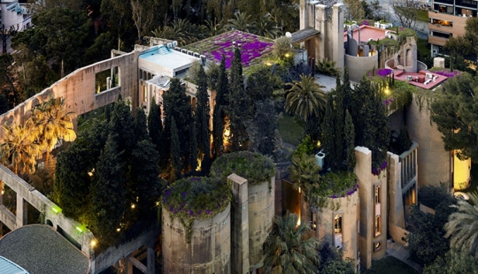 The old cement factory was turned into a real villa The old cement factory was turned into a real villa