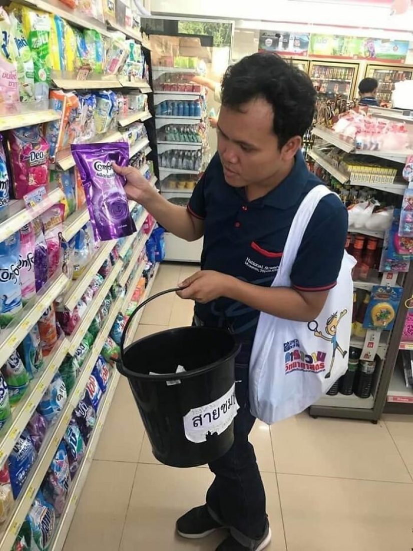 "The package is not necessary!" Shops of Thailand have started to refuse plastic "The package is not necessary!" Shops of Thailand have started to refuse plastic