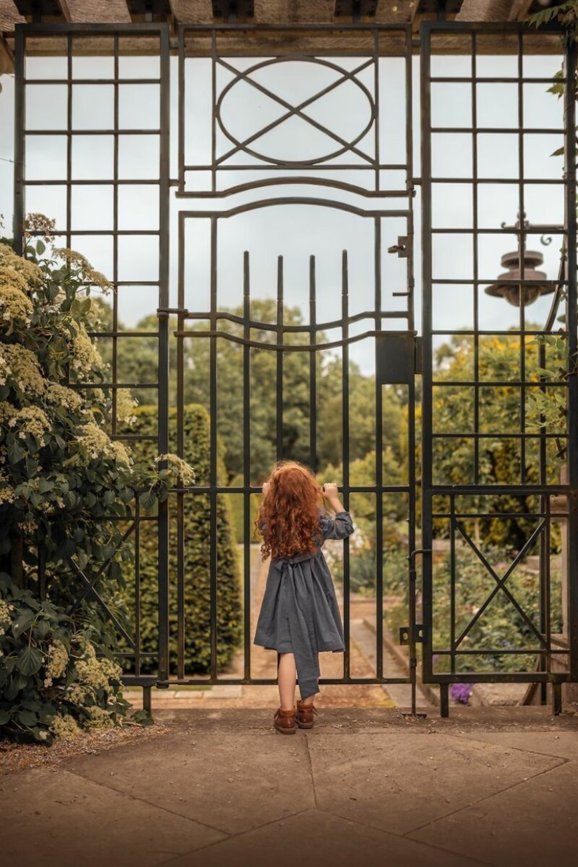 The photographer has created a tale for daughters The photographer has created a tale for daughters