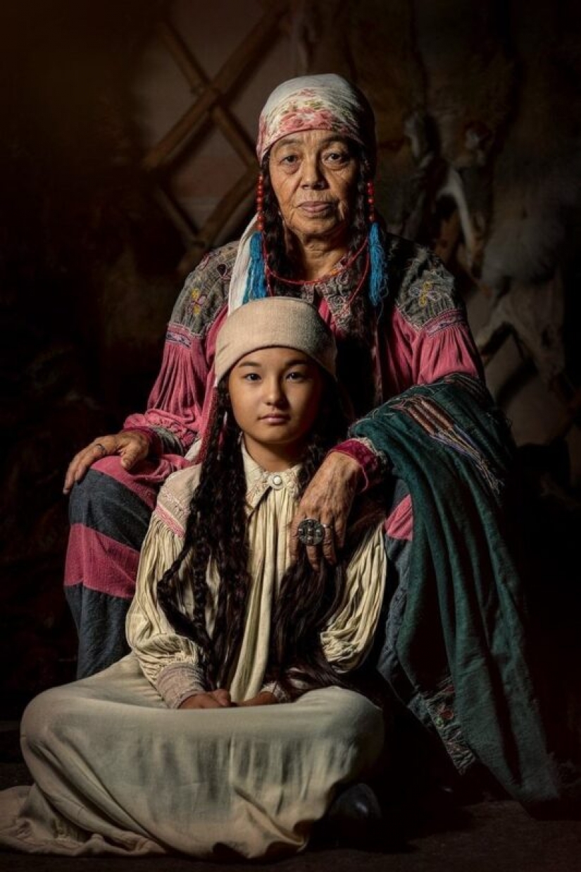 The photographer has traveled to remote areas of Siberia make for unique portraits