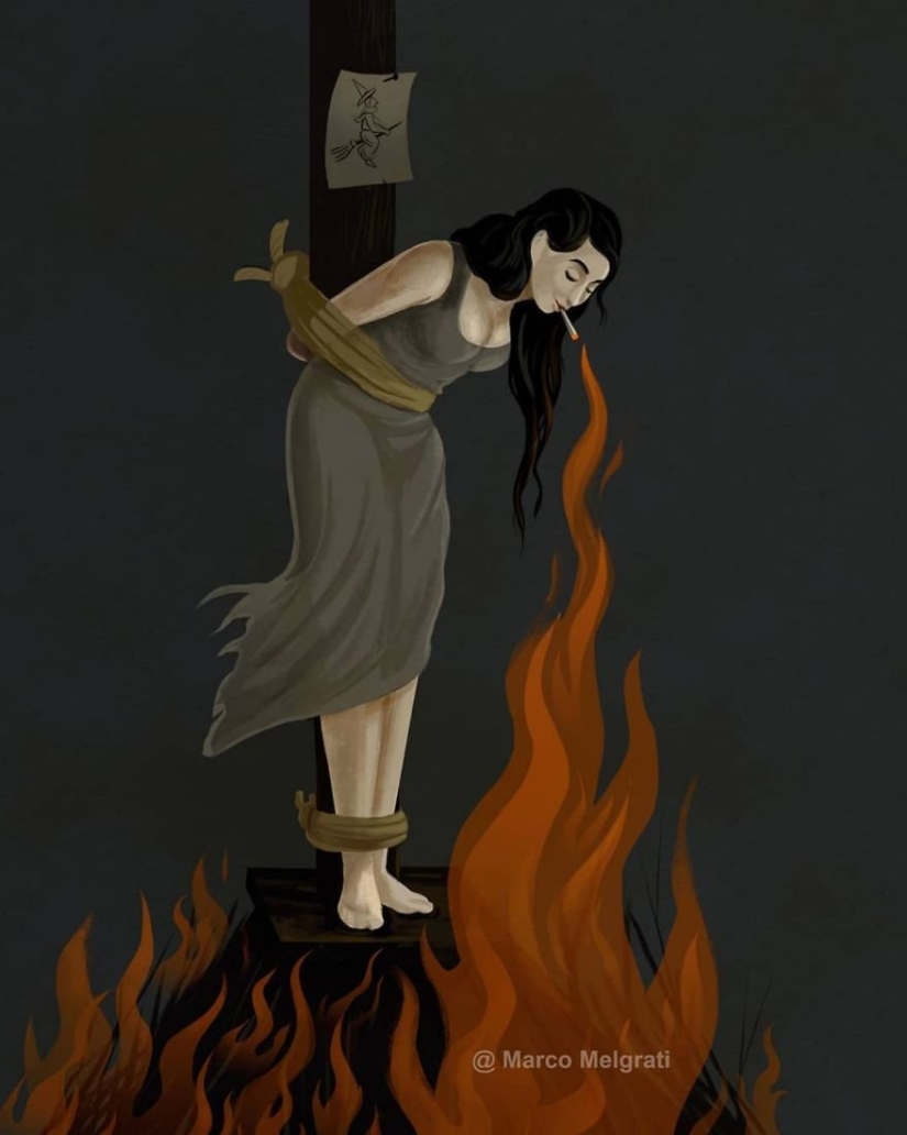 The sad truth about modern life: 20 provocative illustrations Marco Melgrati The sad truth about modern life: 20 provocative illustrations Marco Melgrati