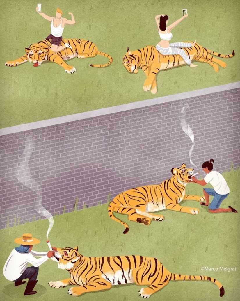 The sad truth about modern life: 20 provocative illustrations Marco Melgrati The sad truth about modern life: 20 provocative illustrations Marco Melgrati