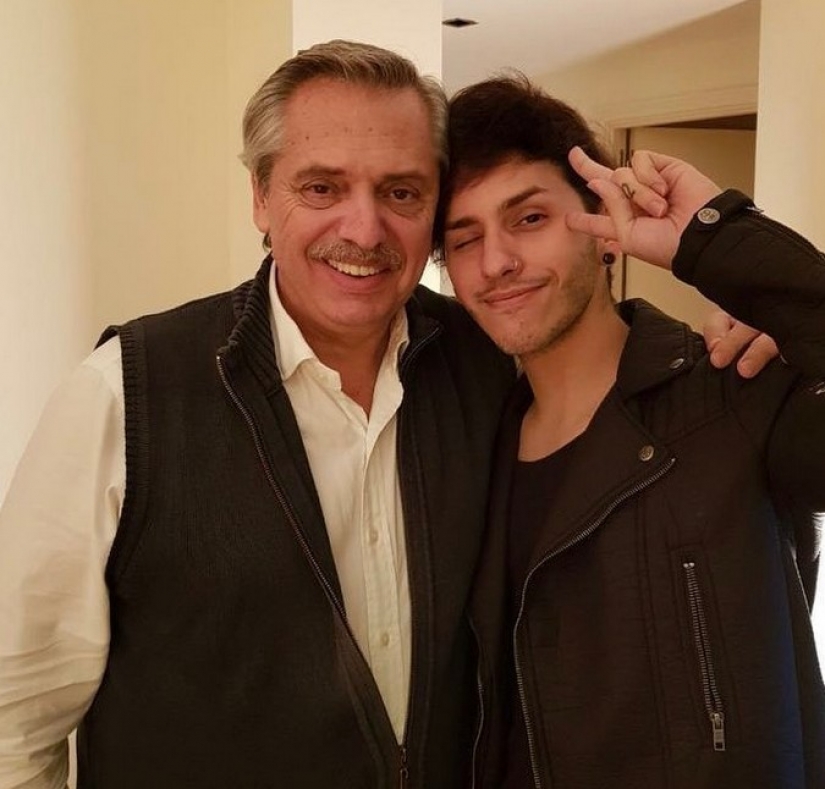 The son of the president of Argentina has become a man without a gender, and his father is proud of him The son of the president of Argentina has become a man without a gender, and his father is proud of him