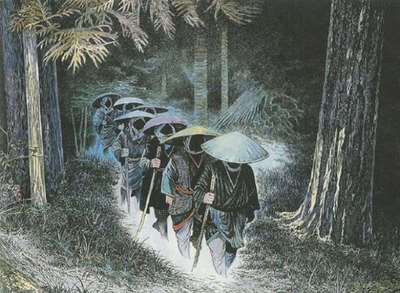 The strangest mythological creatures in Japan