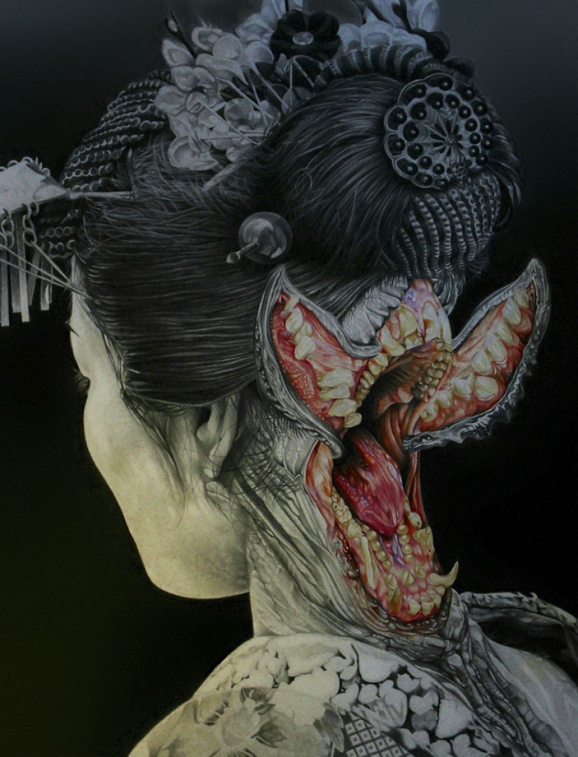 The strangest mythological creatures in Japan