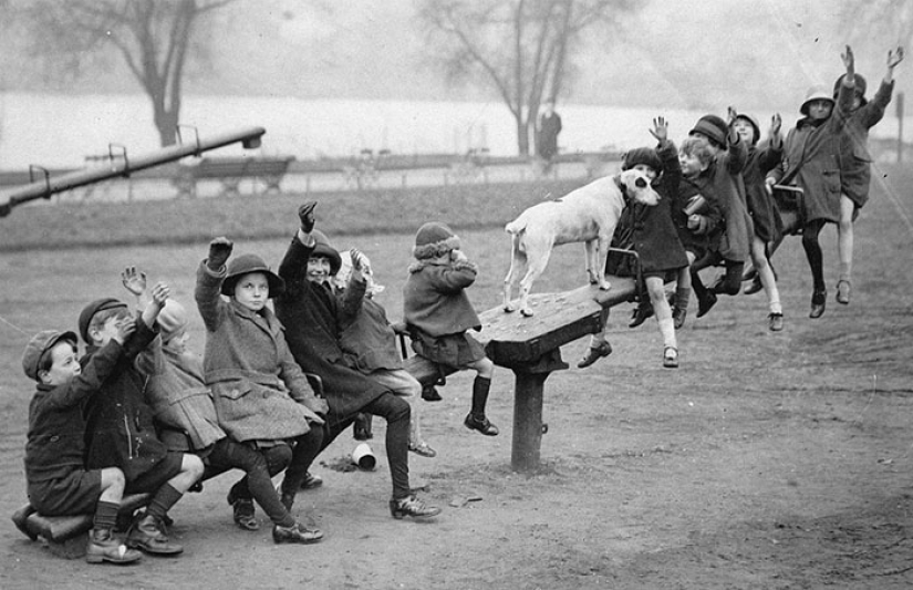 The times when there were no iPads yet, and children were playing outside The times when there were no iPads yet, and children were playing outside